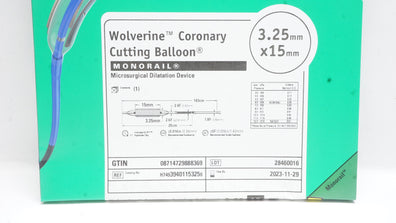 Boston Scientific H74939401153250 Wolverine Dilatation Device 3.25 x 115mm (x)